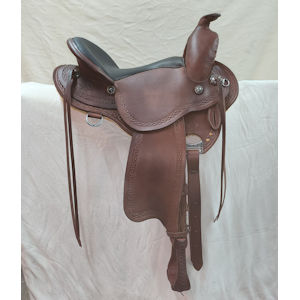 Freedom West Saddle - Wide Tree 15.5" 240425-1