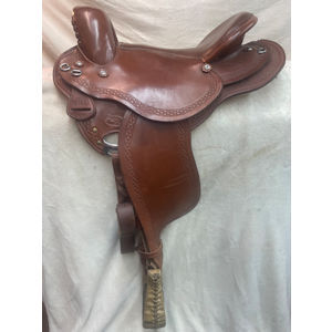 Freedom Trail Saddle, 15", Extra Wide Tree, 250110-1